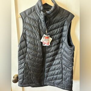 Mountain Warehouse Black Quilted Down Vest